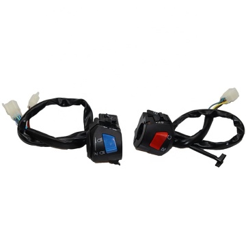 Electric Control System for Motorcycle Handlebar: Left and Right Kill Switch for Headlight, Horn, and Ignition