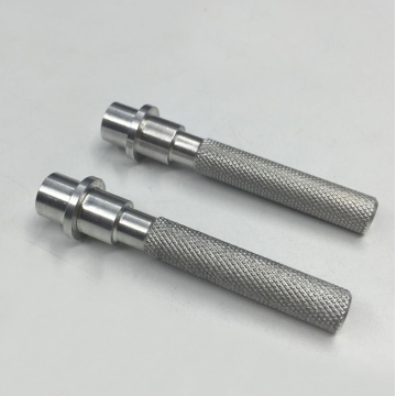 Machining Knurled Aluminum Rod