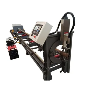 Automatic Feeding Pipe CNC Plasma Cutting Machine for Round Pipe and Square Tube Cutting