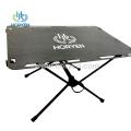 Carbon fiber portable folding tabletop desk camping table