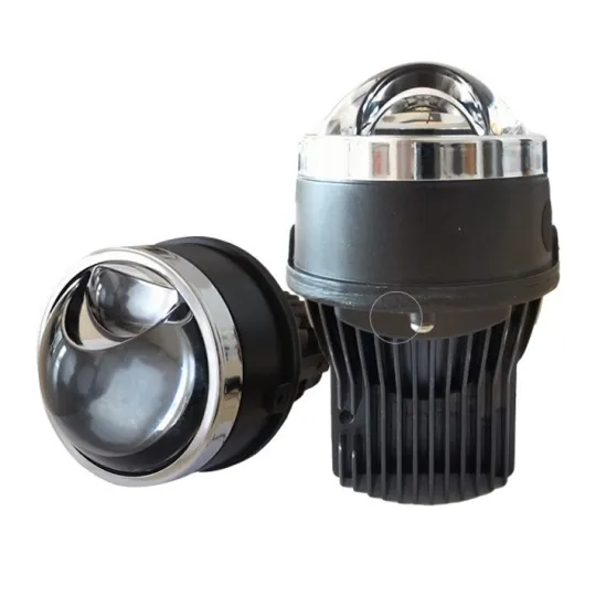 MINJIE Universal 2021 Fog Bi-LED Dual Color Matrix Straight Headlamp Fog Light