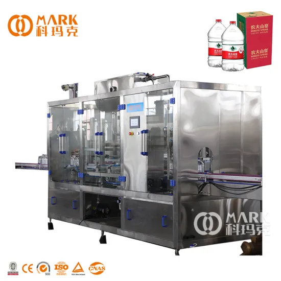 COMARK PET Bottle Filling and Capping Machine for 5L and 10L Water Bottles