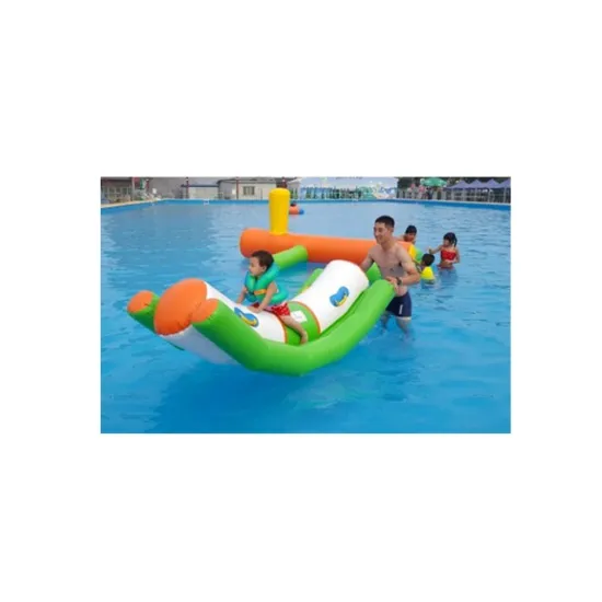 Inflatable Water Park Toys: Outdoor Children's Water Seesaw Play Equipment for Sale