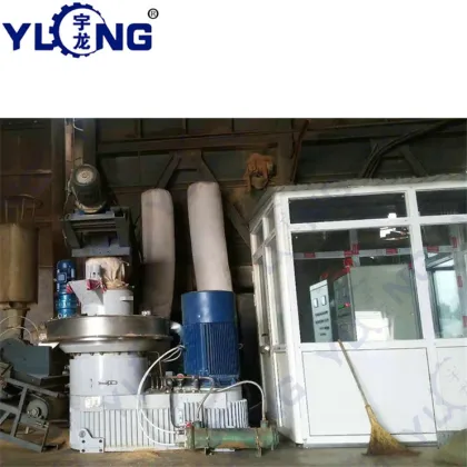 YULONG XGJ560 1.5-2TON/H coffee ground pellet press machine