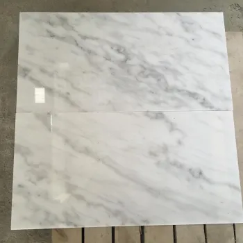 Guangxi White Marble Floor Tiles and Blocks - Natural Polished White Marbles in Stock
