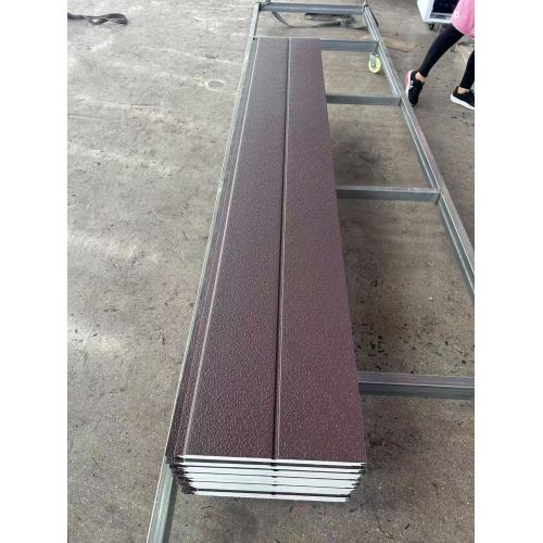 Reddish Brown Water-Patterned Metal Carved Panels for Exterior Building Walls