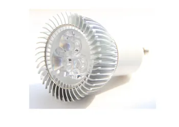 50 - 60hz Gu10 75 Cri 3w Led Spotlight Bulb For Show Windows / Landscape Lighting