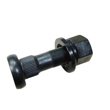 Bolt Hub Wheel 10.9 berkualiti tinggi dan kacang untuk trak DAF
