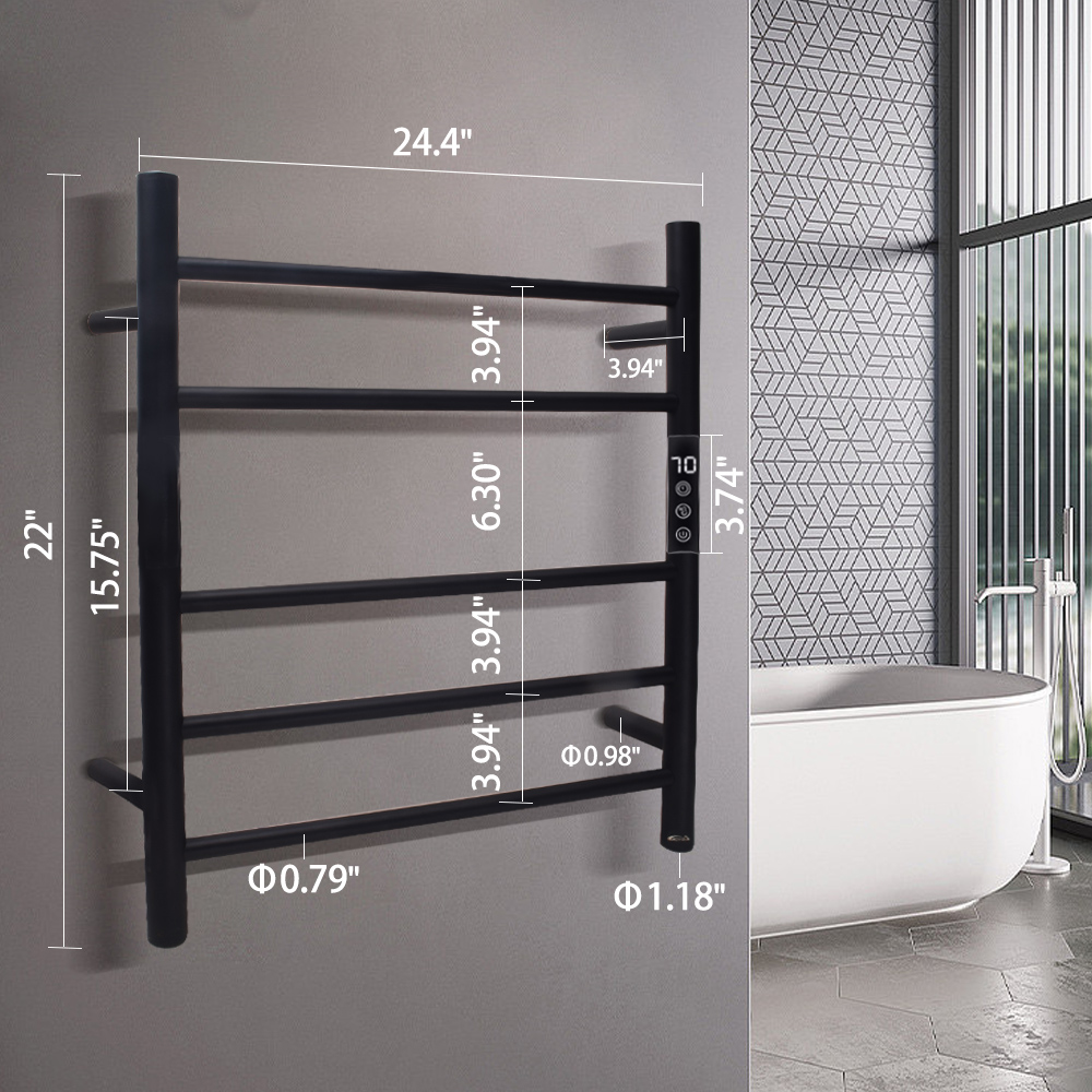 5 Bars Towel Warmer Rack Jpg