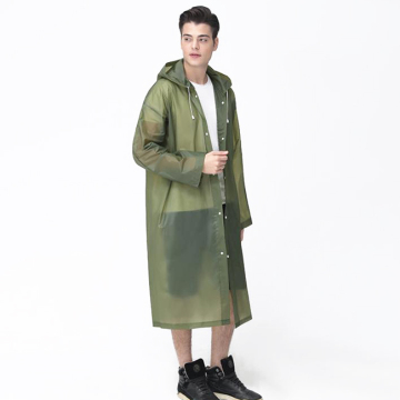 Reusable Hooded Raincoats for Adults - Heavy Duty Impermeable Rain Ponchos