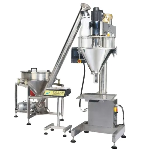 Semi-Automatic Weighing and Filling Machine for Flour, Dry Milk Powder