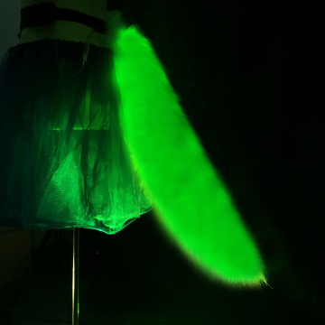Battery-Powered LED Glowing Tail for Nocturnal Animal Cosplay