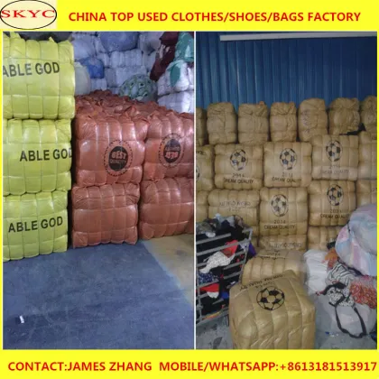 in bales cheap used clothing,men summer jean big size pants second hand clothing