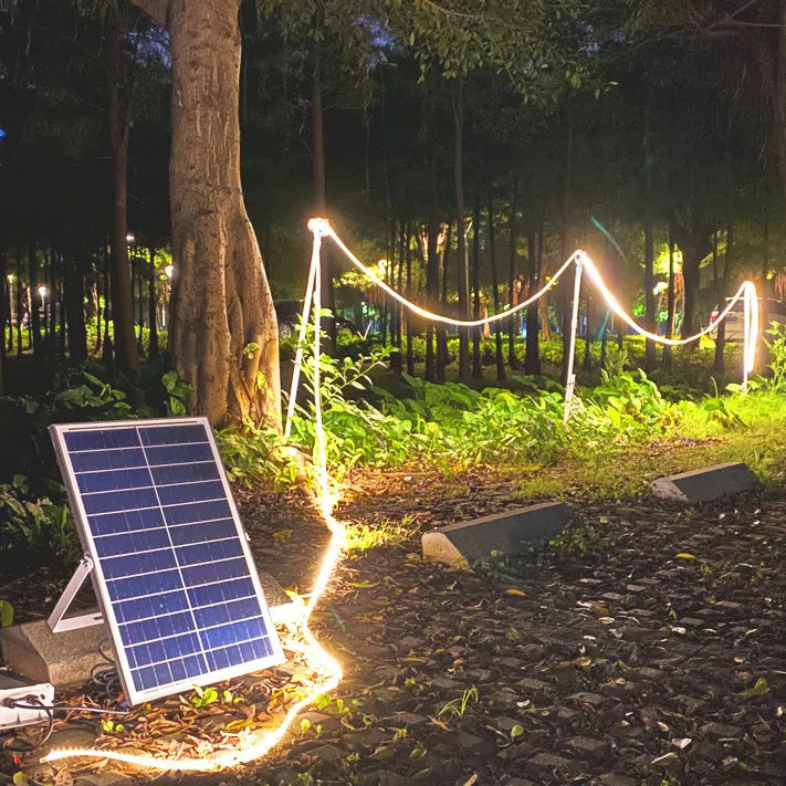 Solar Powered Strip Lights