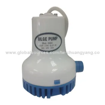 DC Bilge Pump with 12/24V DC Power Source