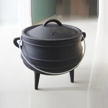 Painting Cast Iron Potjie Pot/Cauldron / Large Cooking Pot