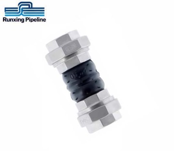 Thread Union Rubber Expansion Joint DN50 2 Inch