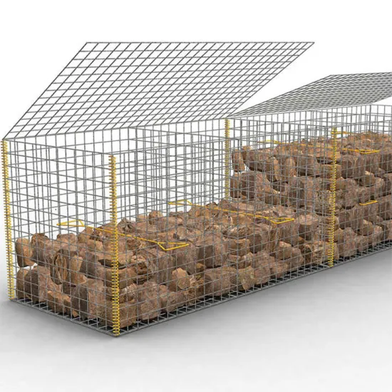 Landscape Galvanized Metal Gabion Box 1x1x2