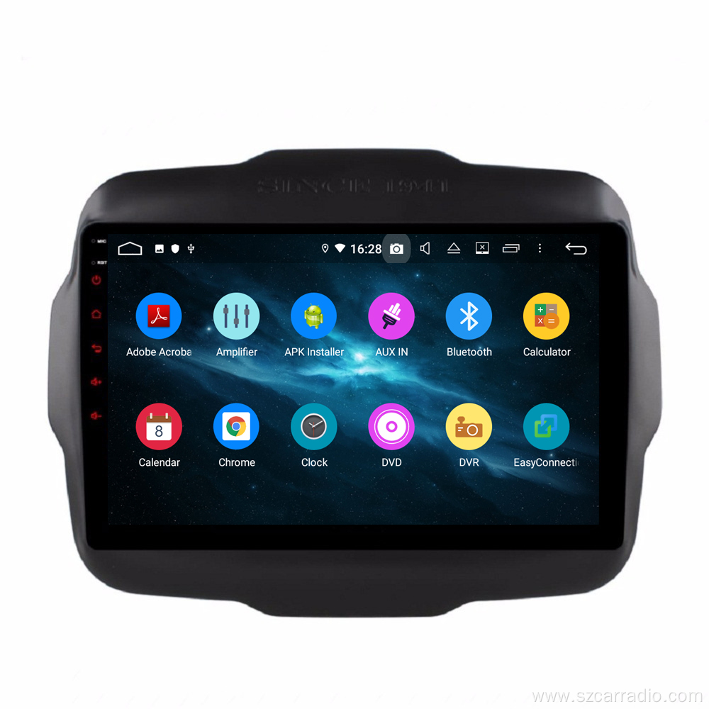 2019 hot android 9.0 car audio Renegade 2016