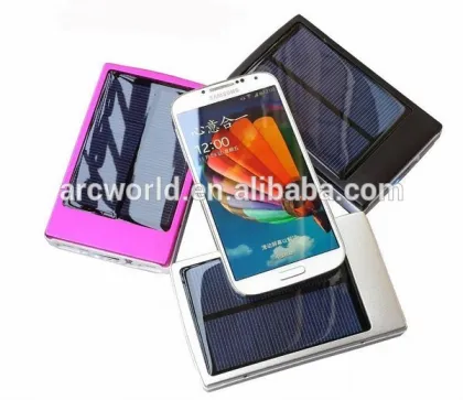 AWC299 6000mah solar charger for fuji power bank battery charger solar power bank