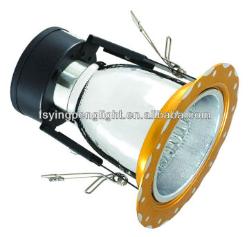 Vertical downlight, YP300C, 3 inch, gold/silver