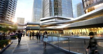 GFRC project of podium building