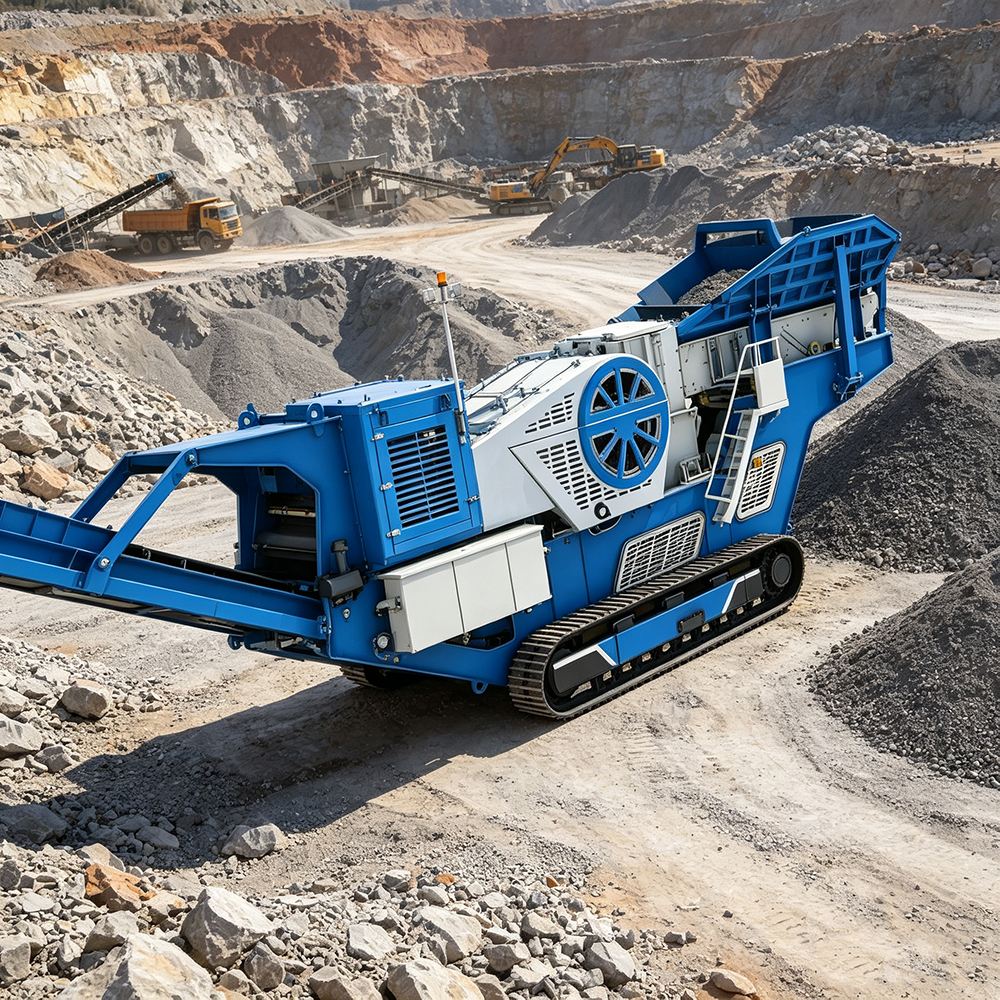 mobile crushing screening equipment