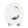Fanmitrk MDF Toilet Seat soft close (cat)