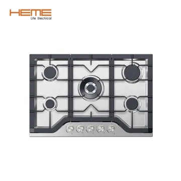 High Quality 5 Burner Gas Cooktop with Auto Ignition and 30 Inch Estufa De Gas
