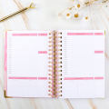 Benutzerdefinierte gedruckte Hardcover A5 Spiral Notebook Agenda