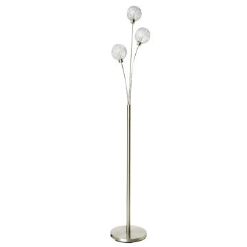 Factory Direct High Quality 3 Light Metal Base Classic Antique Floor Lamp