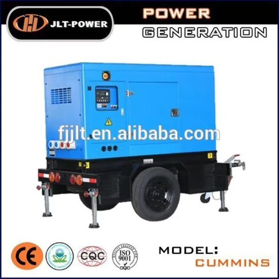 Portable Trailer diesel soundproof generator price