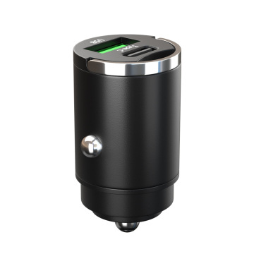 Pengisi daya mobil mini berdaya tinggi grosir dengan QC3.0, PD30W &amp; 100W: Teknologi pengisian daya super cepat untuk kendaraan 12-24V