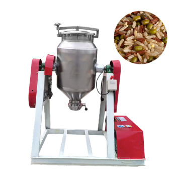 Small Rotating Drum Powder Mixer for Laboratory Use (1kg to 30kg Capacity)