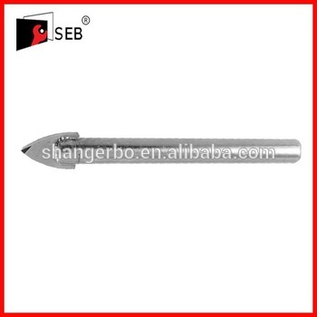 7*80mm Glass Drill Bit For Glass Drilling