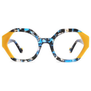Wholesale Stylish Geometric Acetate Eyeglasses Frames for Women: Ready to Ship