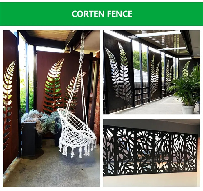 decorative yard screens