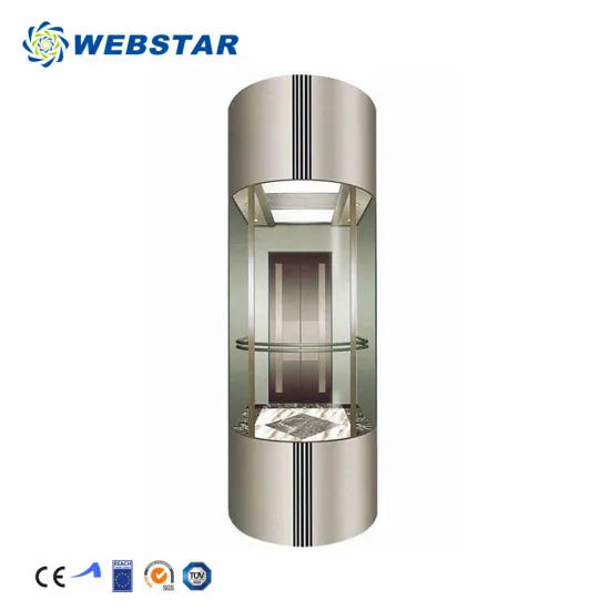 Fuji Semi-Circular Panoramic Elevator for Malls