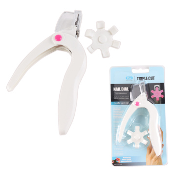 Professional False Acrylic Nail Art French Curved Edge Cutter Tool