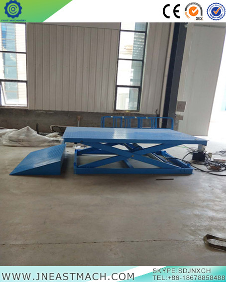 Stationary Propelled Hydraulic Scissor Hoistable Lifting Platform