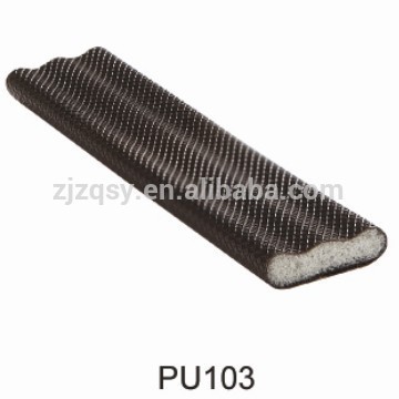 Sound proof PE+PU Coating type foam seal strip/door and window weather seal