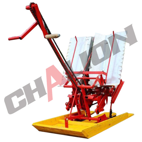 Hand Operated Rice Transplanter 2 Rows Manual Rice Transplanter sale Factory