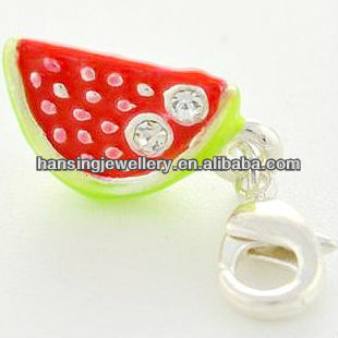 wholesale crystal watermelon pendant