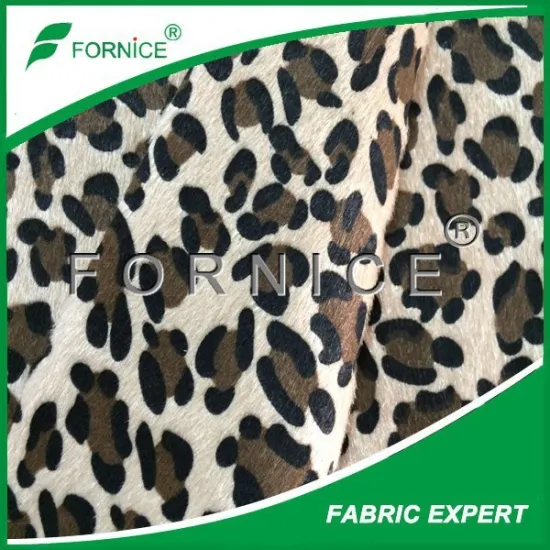 China manufacturer Brazil sythetic fur fabric for lady shoes