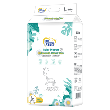 Advanced Absorbent Diapers L with Complete Leak Defense