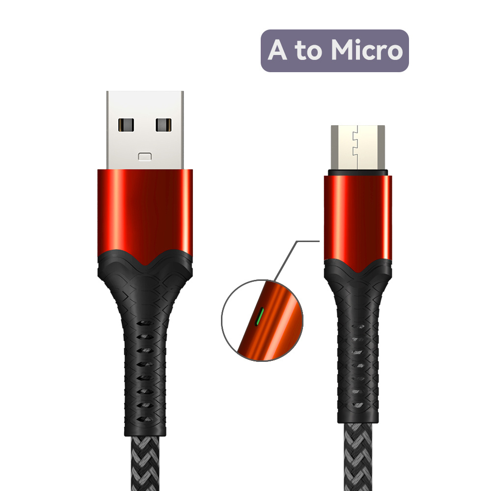 Usb A To Micro Cable With Light03 Jpg