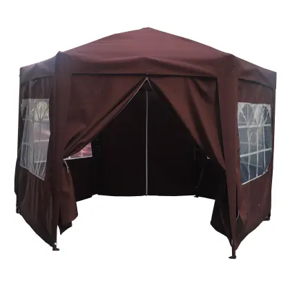 Outdoor Camping Folding Tent with Shading Awning