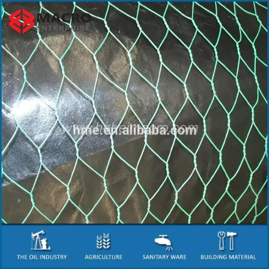 PVC coated galvanized hexagonal wire mesh/netting