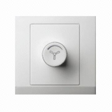 Wall Switch/250VA Fan Speed Controller, Sophisticated Design
