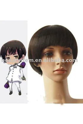 Axis powers Kiku Honda Cosplay Wig